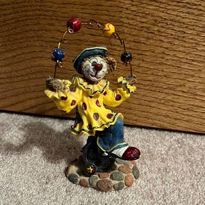 Boyd’s Bear clown figurine / 2001 Edition